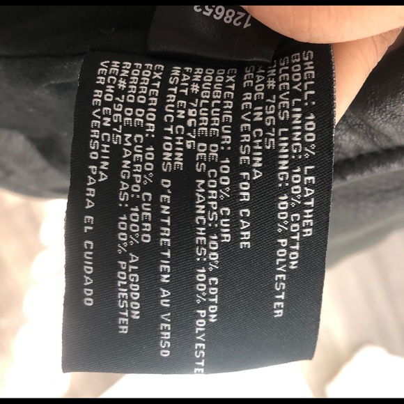 Michael Kors leather jacket - Picture 5 of 5